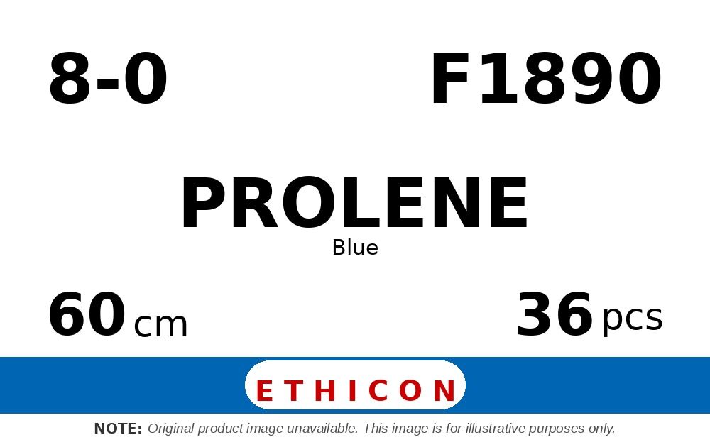 Prolene F1890 hechtdraad - BV130-5 8-0 - 60cm - | per 36 st. |