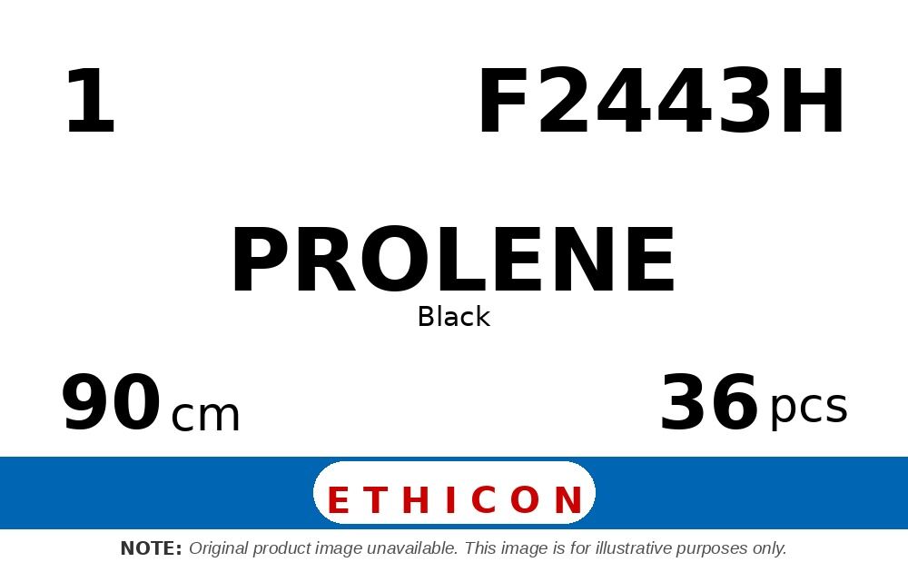Prolene F2443H hechtdraad - KS 1 - 90cm - | per 36 st. |