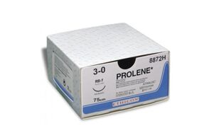 Prolene Hechtdraad 8872H 3-0 75cm blauw RB-1 36 st