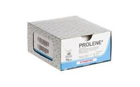 Prolene Hechtdraad KHH5662H 8-0 60cm blauw 2x BV130-5 36st