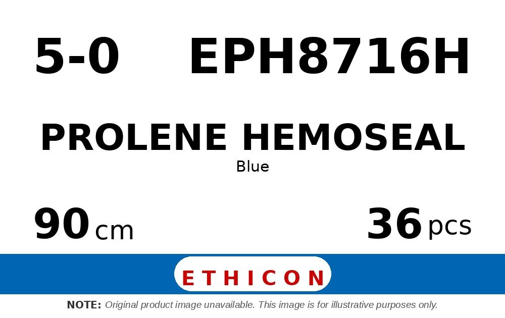 Prolene EPH8716H hechtdraad - RB-2 5-0 - 90cm - | per 36 st. |