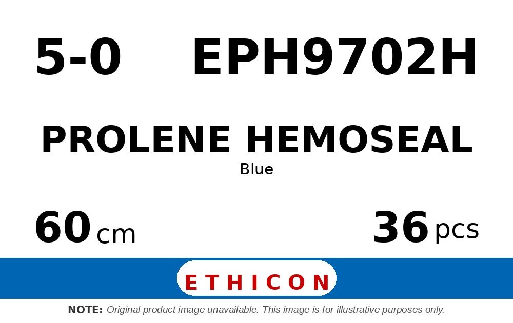 Prolene EPH9702H hechtdraad - BV-1 5-0 - 60cm - | per 36 st. |