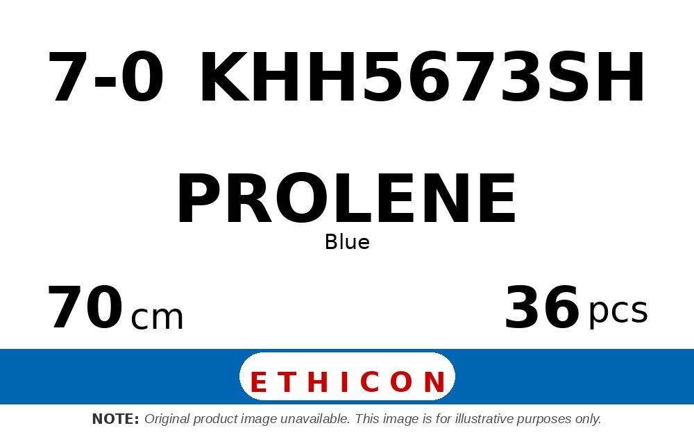Prolene KHH5673SH hechtdraad - BV130-5 7-0 - 70cm - | per 36 st. |