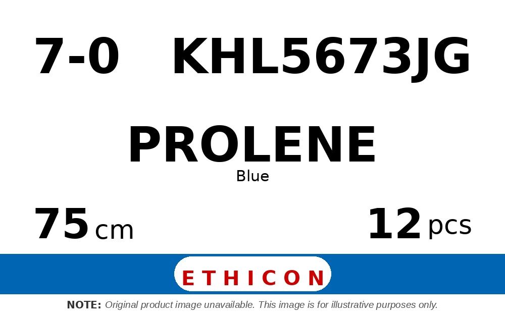 Prolene KHL5673JG hechtdraad - BV130-5 7-0 - 75cm - | per 12 st. |