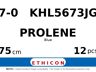 Prolene KHL5673JG hechtdraad - BV130-5 7-0 - 75cm - | per 12 st. |