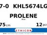 Prolene KHL5674LG hechtdraad - BV130-5 7-0 - 75cm - | per 12 st. |