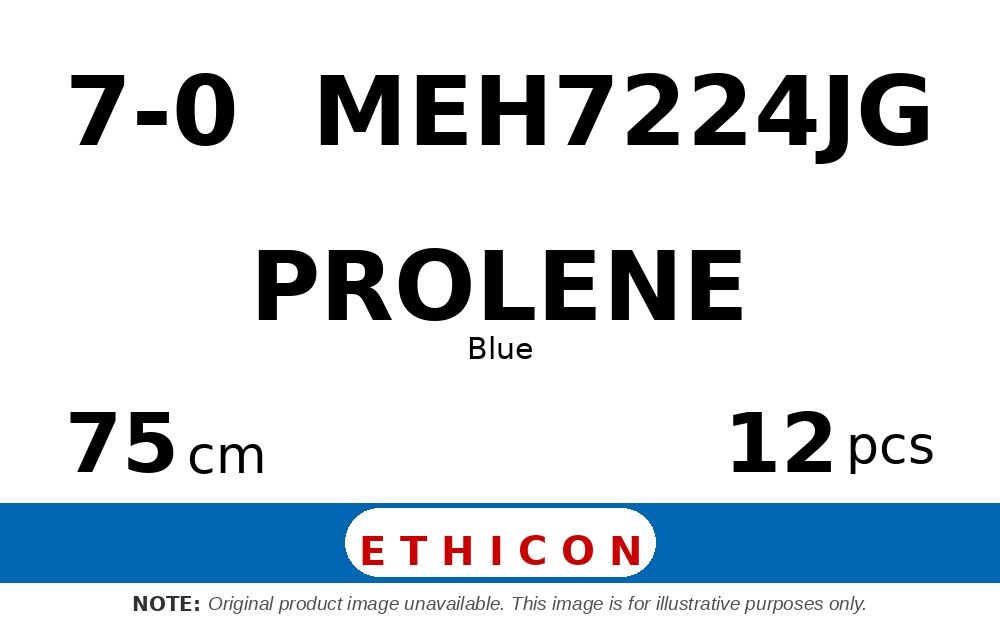 Prolene MEH7224JG hechtdraad - BV175-8 7-0 - 75cm - | per 12 st. |