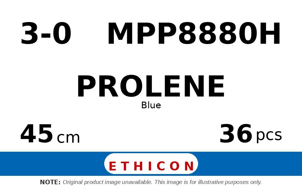 Prolene MPP8880H hechtdraad - PC-25 3-0 - 45cm - | per 36 st. |