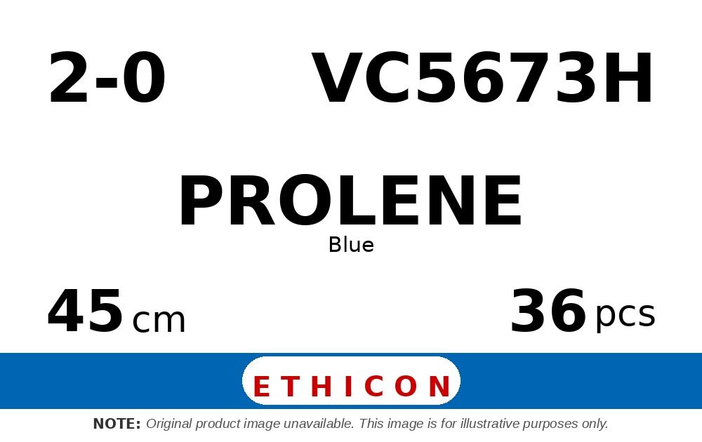 Prolene VC5673H hechtdraad - UR-6 2-0 - 45cm - | per 36 st. |