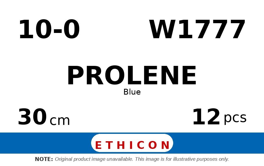 Prolene W1777 hechtdraad - TG-140-6 10-0 - 30cm - | per 12 st. |