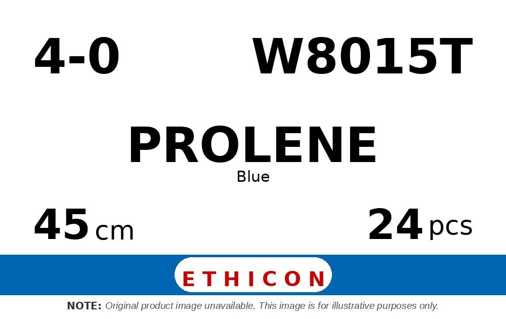 Prolene W8015T hechtdraad - PS-2 4-0 - 45cm - | per 24 st. |