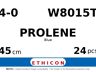 Prolene W8015T hechtdraad - PS-2 4-0 - 45cm - | per 24 st. |