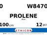 Prolene W8470 hechtdraad - CP 0 - 100cm - | per 12 st. |