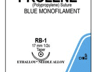 Prolene hechtdraad 5-0 75cm blauw RB-1 8870H 36x