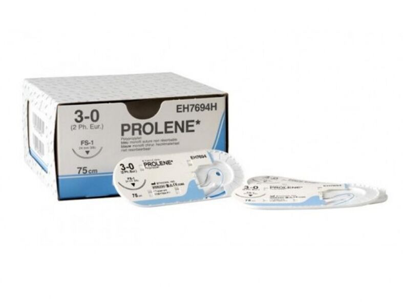 Ethicon Prolene 8686H hechtdraad 5/0 met PS-2 naald per 36st