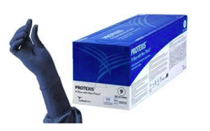 Protexis steriele onderhandschoenen PI Blauw NeuThera maat 7.5 per 50 paar