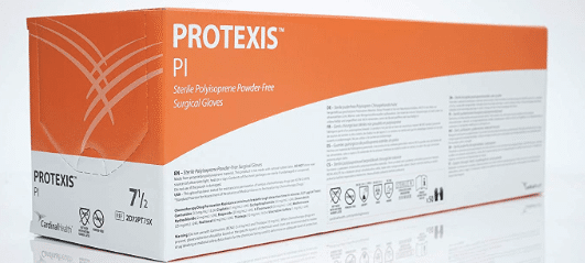 Protexis PI steriele latexvrije handschoenen maat 7.0 per 50 paar.