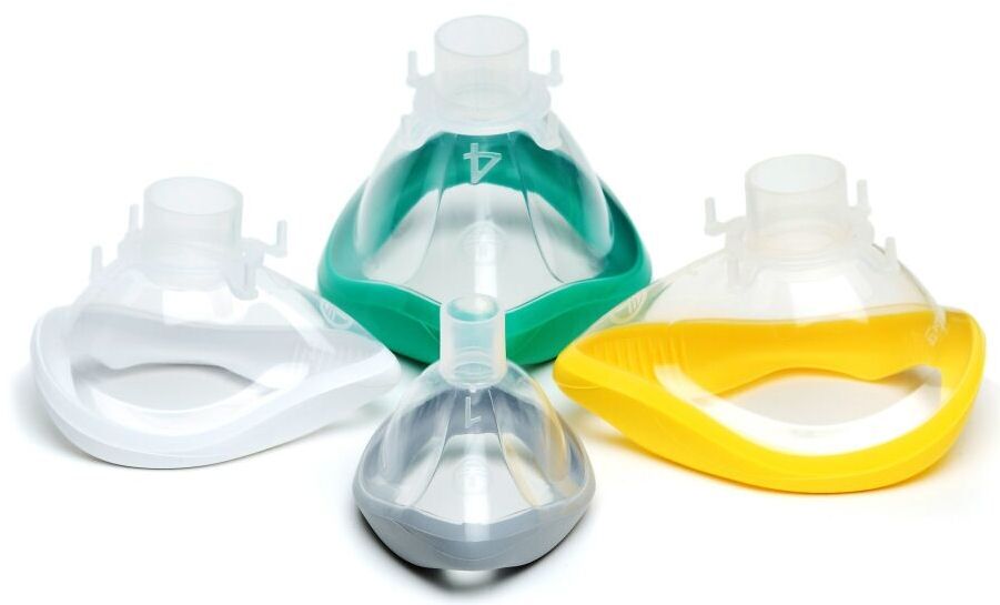 Anesthesiemasker Quadralite volwassenen mt. M per 35st. - afbeelding 0