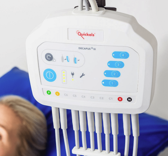 Quickels Decapus III vacuumsysteem voor ECG's - afbeelding 1