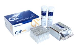 Quikread CRP + HB go kit met capillairen per 50st