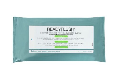 ReadyFlush geparfumeerde afbreekbare doekjes per omdoos 24x24st.