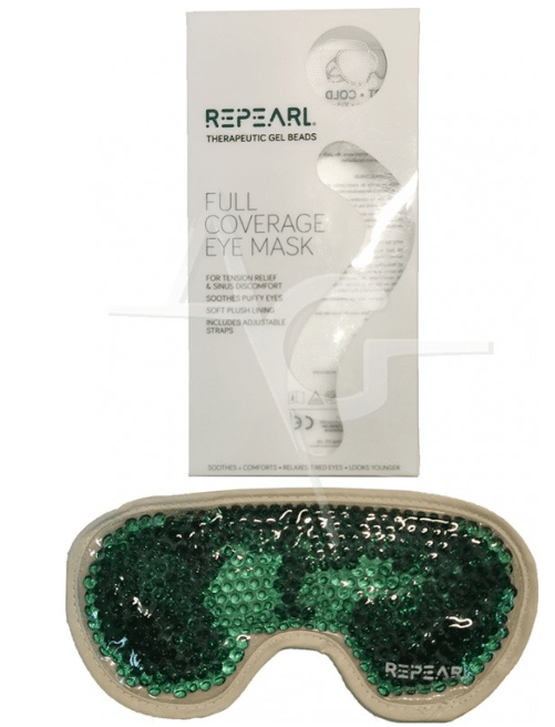 Repearl gel coolmasker voor de ogen reuseable per stuk - afbeelding 1