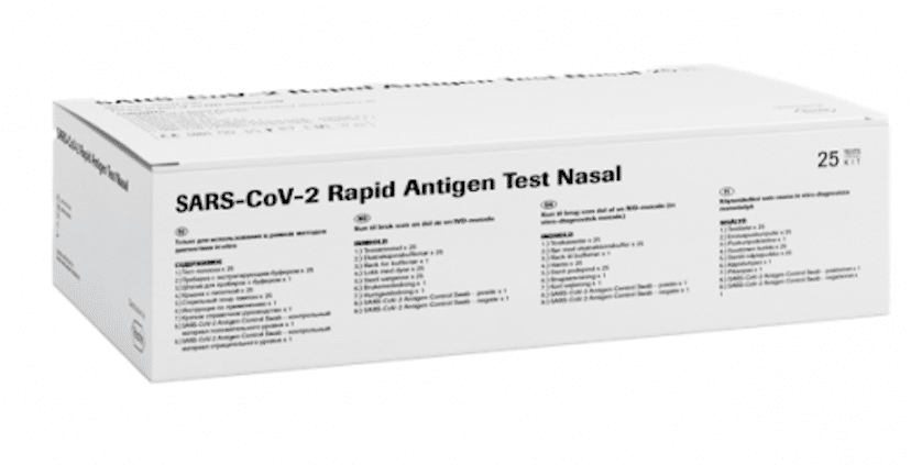 Roche SARS Covid 2 Rapid Antigen zelftest nasaal 25st. - afbeelding 0