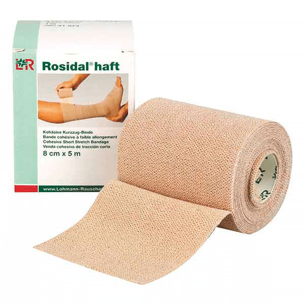 Rosidal Haft cohesieve korterek zwachtel 8cmx5m per stuk