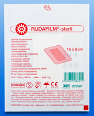 Noba Rudafilm transparante waterbestendige eilandpleister 10x8cm per 50st - afbeelding 1