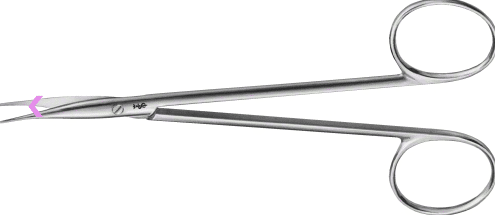 Aesculap Schaar Jameson-Werber gebogen 130mm stomp/stomp