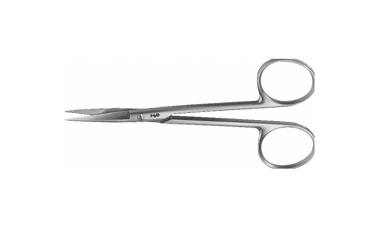 Aesculap Schaar chirurgisch recht 12cm scherp/scherp fijn - afbeelding 0