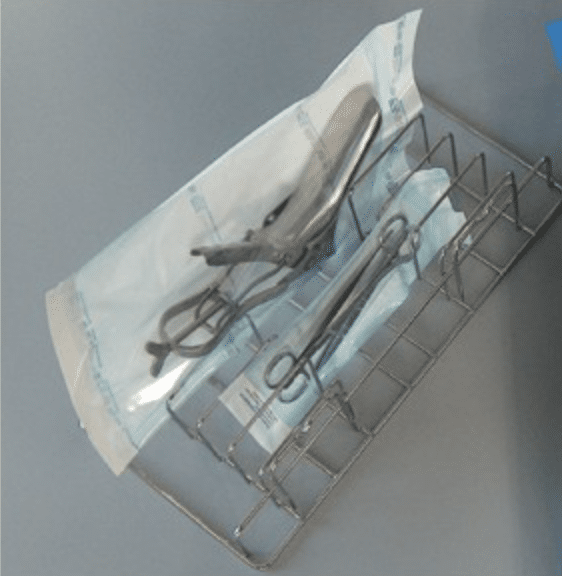 Melag instrumentenhouder voor Euroklav autoclaaf