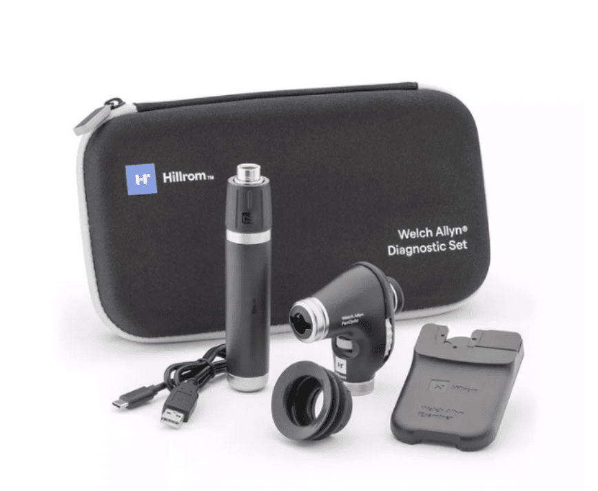 Welch Allyn PanOptic Plus iExaminer Kit voor de opthalmoscoop en otoscoop