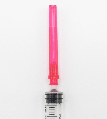 Steriflow optreknaald 18G x 40mm blunt naald rood zonder filter per 100st - afbeelding 2