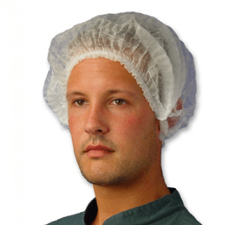 Klinion Protection bouffant muts 53cm groen per 100st.