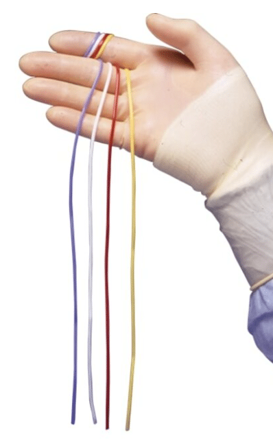 Vessel loops maxi blauw per 100 strips van 2 loops  - afbeelding 2