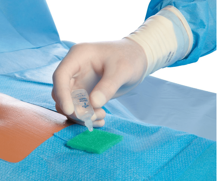 Medline Anti-Fog Solution met spons 6ml 20 stuks - afbeelding 1