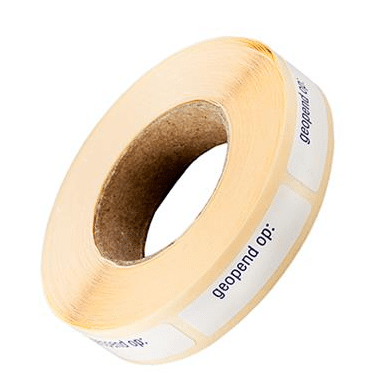 Sticker Houdbaar Tot sticker op een rol van 1000st. - afbeelding 1