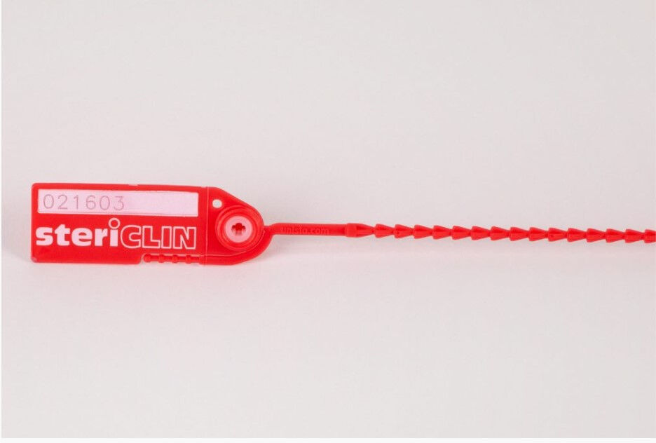 Interster Safety Seals rood 100st - afbeelding 1