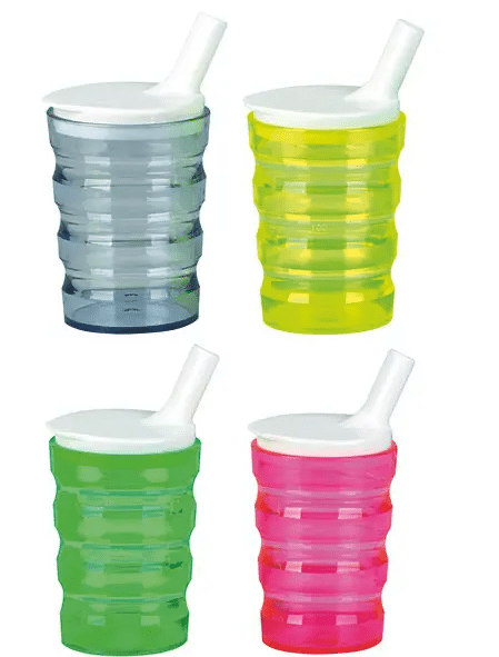 Drinkbeker voor warme dranken per stuk transparant