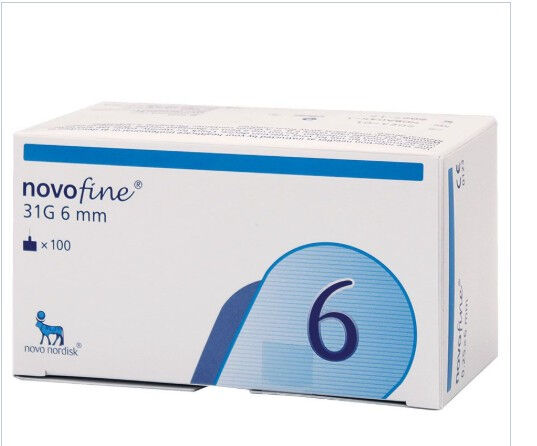 Novofine Pennaald 31G (0,25x6mm) per 100st.