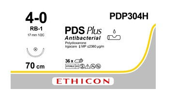 PDS Plus hechtdraad 4-0 70cm violet RB-1+ Z304H 36x