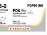 PDS Plus hechtraad PDP9116H 3-0 met SH-2 plus naald 70cm violet per 36st.