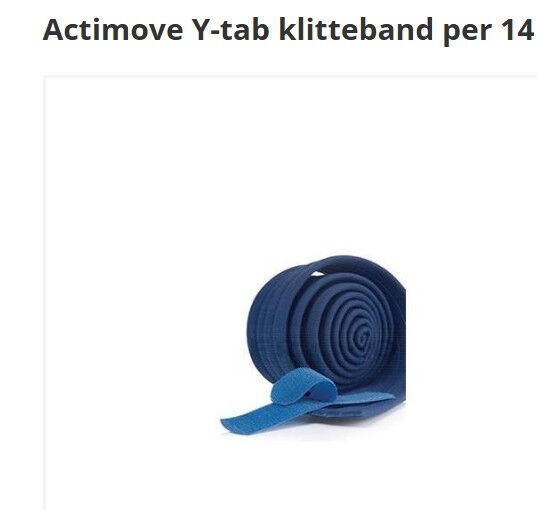 Actimove Y-tab klittenbandsluiting - Per 14st - afbeelding 0