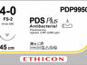 Ethicon PDS Plus 4-0 45cm nld FS-2 ds36