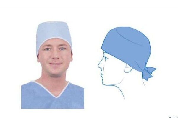 Muts, Linten, Blauw, NS  per 5x100st.