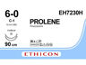 Prolene hechtdraad EH7230H 6-0 draad 90cm  C-1 naald per 36st.
