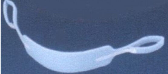  Canuleband blauw per doos a 10 stuks - afbeelding 0