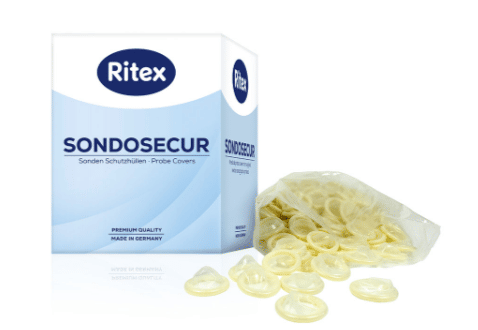 Sondosecur ultrasound probe beschermhoezen, niet-steriel, diameter 28 mm x 200 mm, 200st