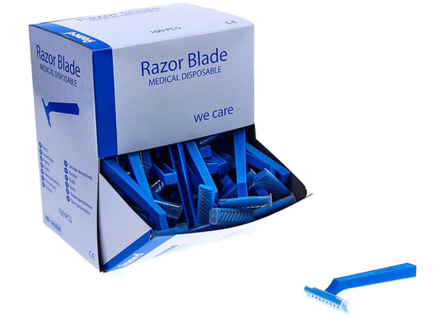 Mediware scheermes disposable per 100ST